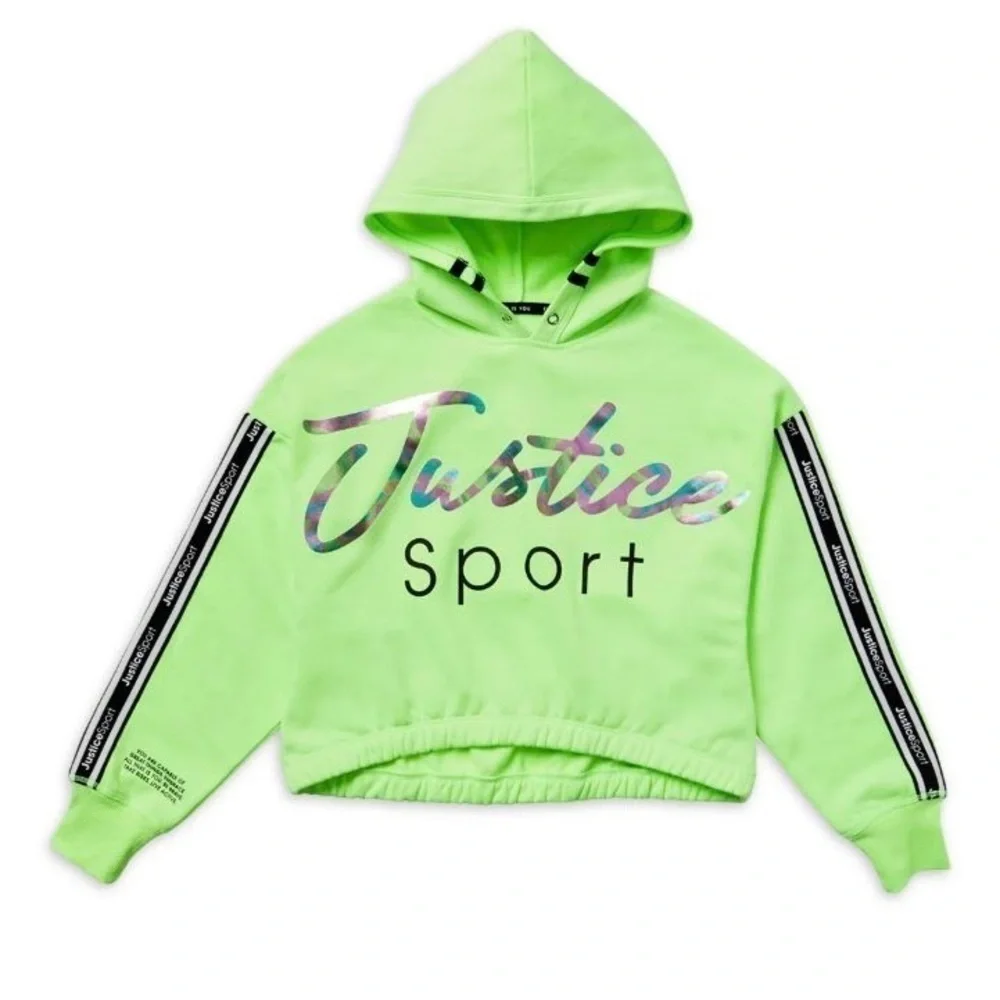 Girl’s Justice Hoodie, size 10, NEW!